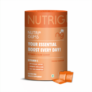 NutriGums Vitamin C Glow Gummies – Immunity & Skin Health Support