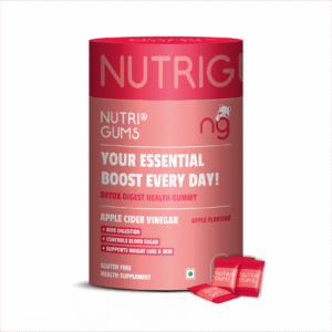 NutriGums Apple Cider Vinegar Detox Gummies – Digestion & Weight Support