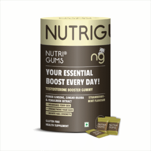 NutriGums Testosterone Booster Gummies – Energy, Strength & Vitality Support