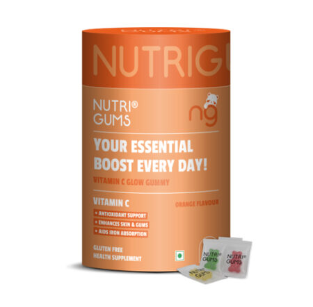 NutriGums Vitamin C Glow Gummies – Immunity & Skin Health Support