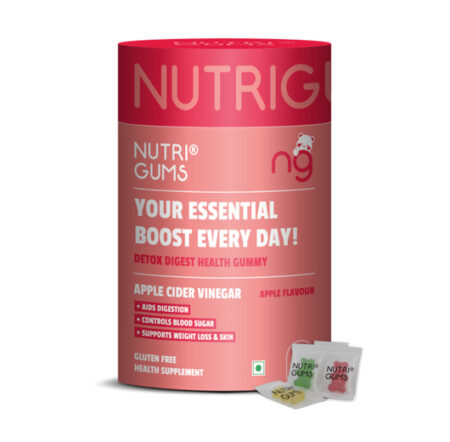 NutriGums Apple Cider Vinegar Detox Gummies – Digestion & Weight Support