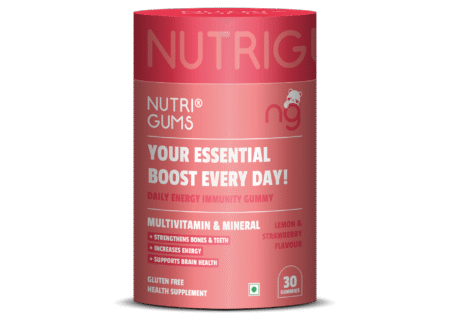 NutriGums Multivitamin & Mineral Gummies – Daily Energy & Immunity Booster