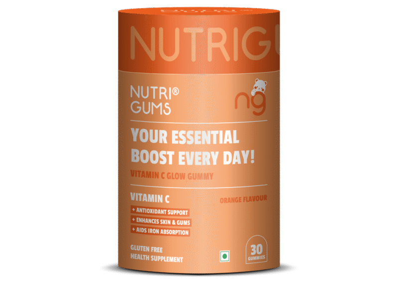 NutriGums Vitamin C Glow Gummies – Immunity & Skin Health Support