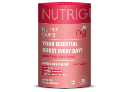 NutriGums Apple Cider Vinegar Detox Gummies – Digestion & Weight Support