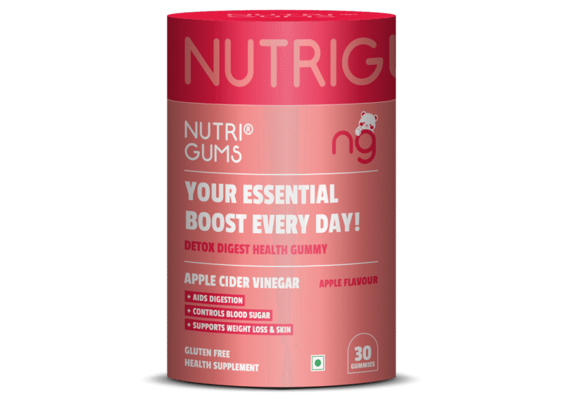 NutriGums Apple Cider Vinegar Detox Gummies – Digestion & Weight Support