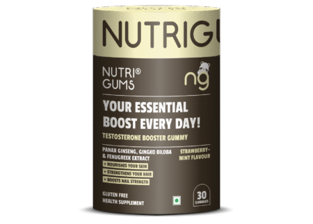 NutriGums Testosterone Booster Gummies – Energy, Strength & Vitality Support