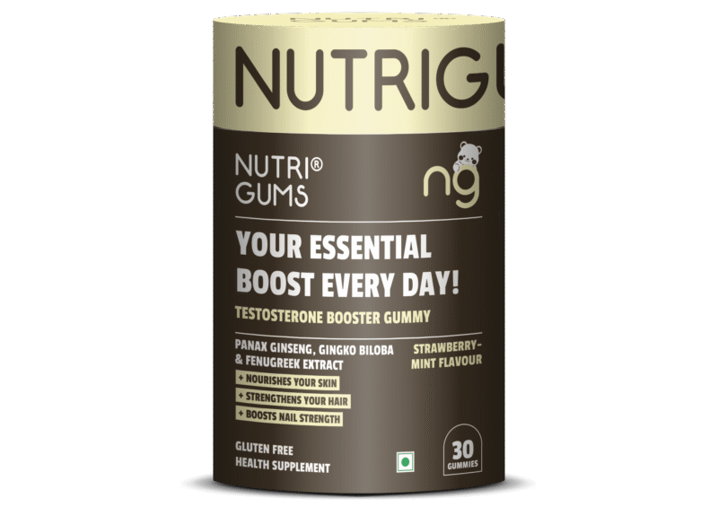 NutriGums Testosterone Booster Gummies – Energy, Strength & Vitality Support